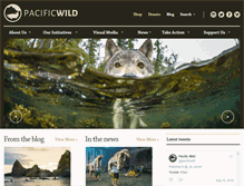 Tablet Screenshot of pacificwild.org